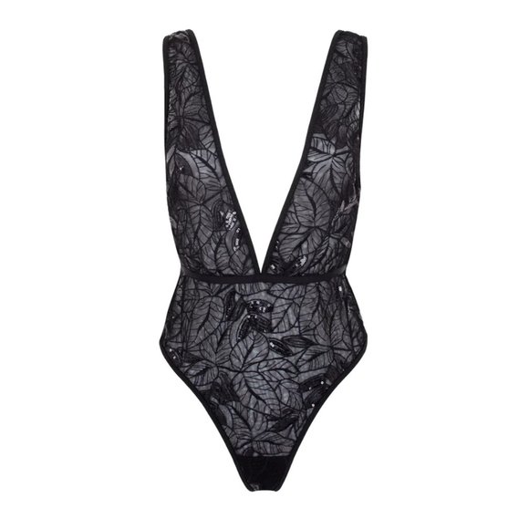 ๐ XXL Bluebella x Victoria's Secret Skylar Sequin Soft Bodysuit / Teddy ๐ - Picture 5 of 16